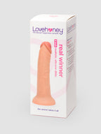 Lovehoney Realistic Silicone Suction Cup Dildo 6 Inch Flesh Tan, Flesh Tan | Flesh Tan