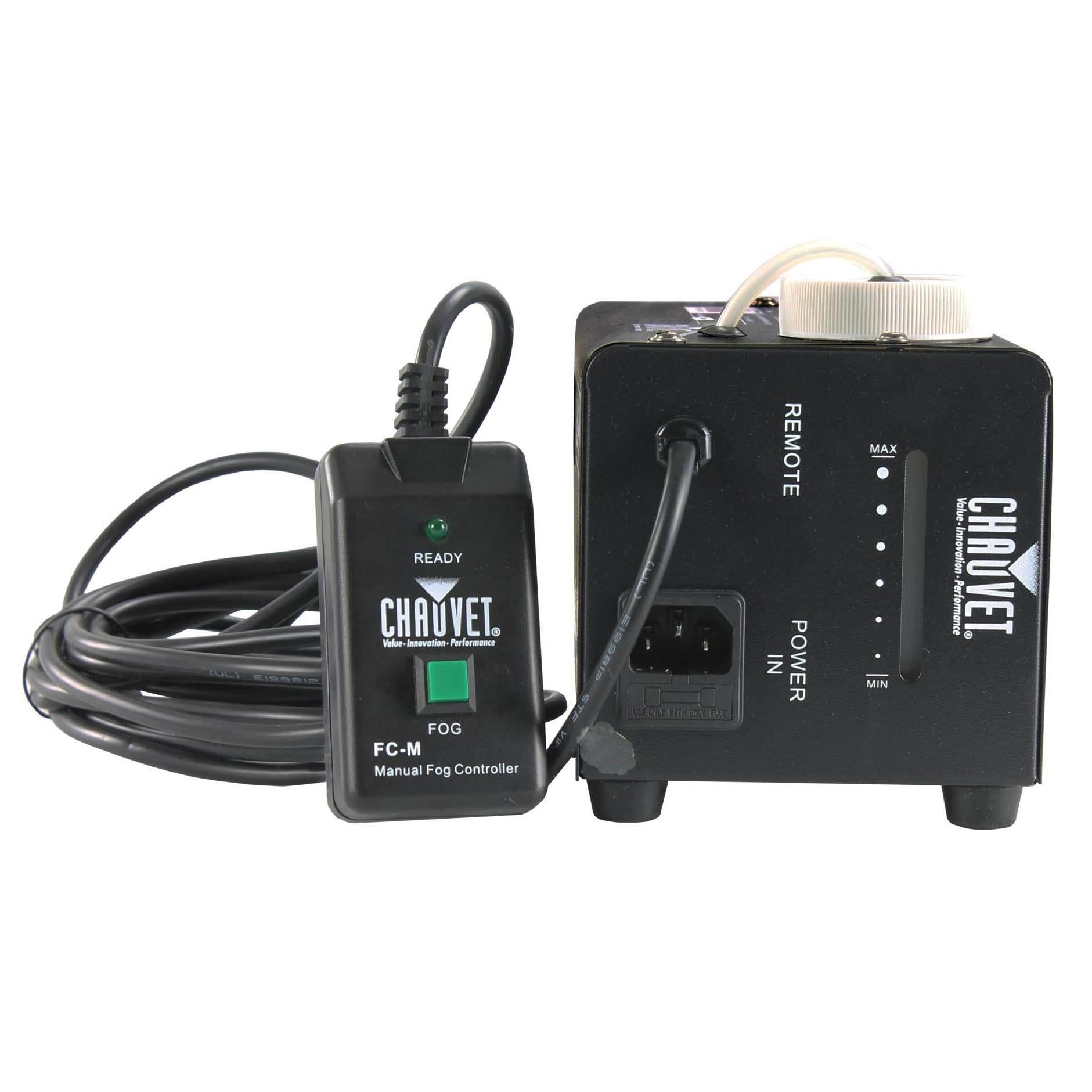 Chauvet DJ Hurricane Haze 2D &amp; Hurricane Pro Fog Machines w/ Fog Fluid &amp; Remotes