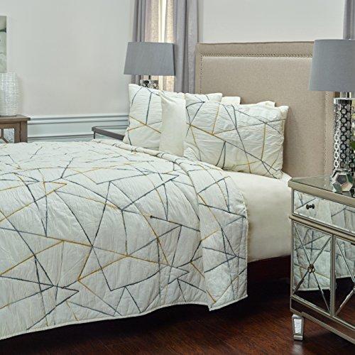 Rizzy Home BQ4189 Twin Quilt