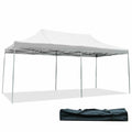20 ft. x 10 ft. White Instant Pop Up Wedding Tent Folding Shelter Canopy Carry Bag