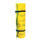 Aqua Lily Pad 15' Water Playground Floating Foam Island, Yellow and Reversible Floating Beverage Holder Cocktail Caddy, Teal (2
