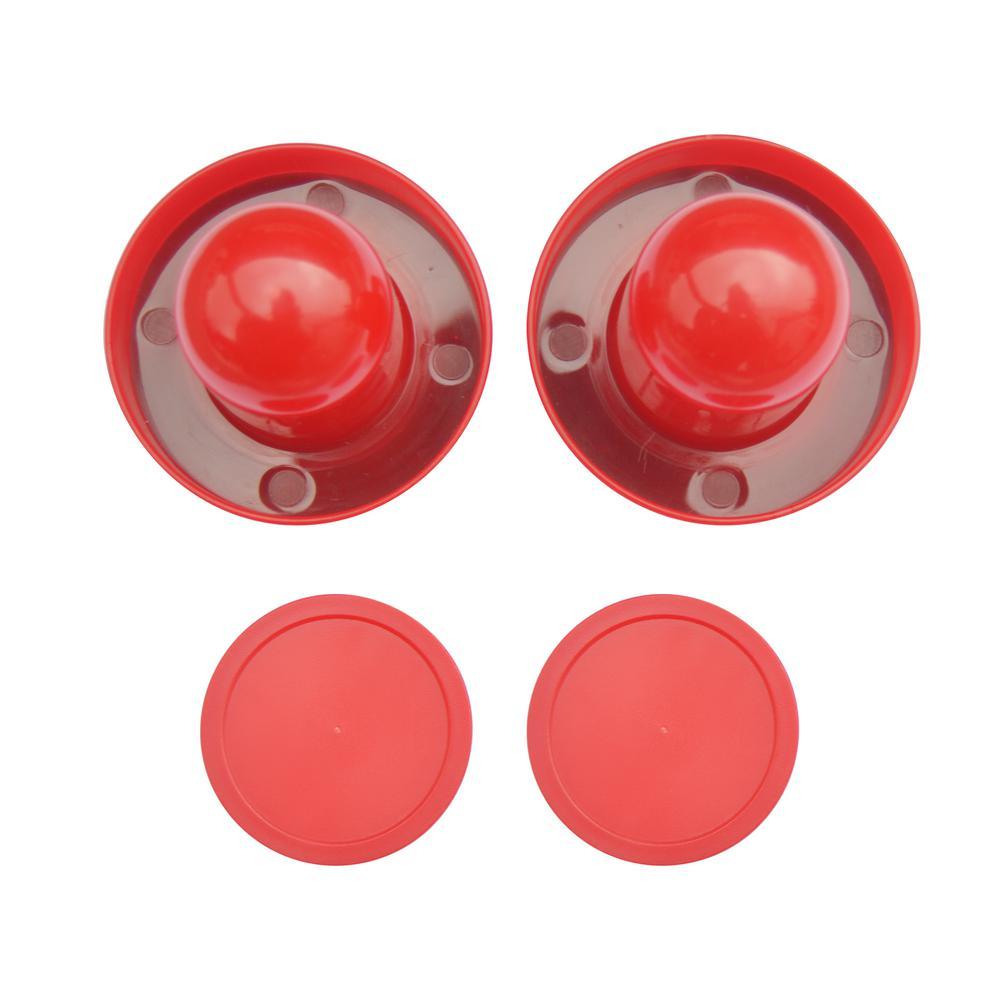 Crossfire 42 in. Tabletop Air Hockey Table with Mini Basketball Game