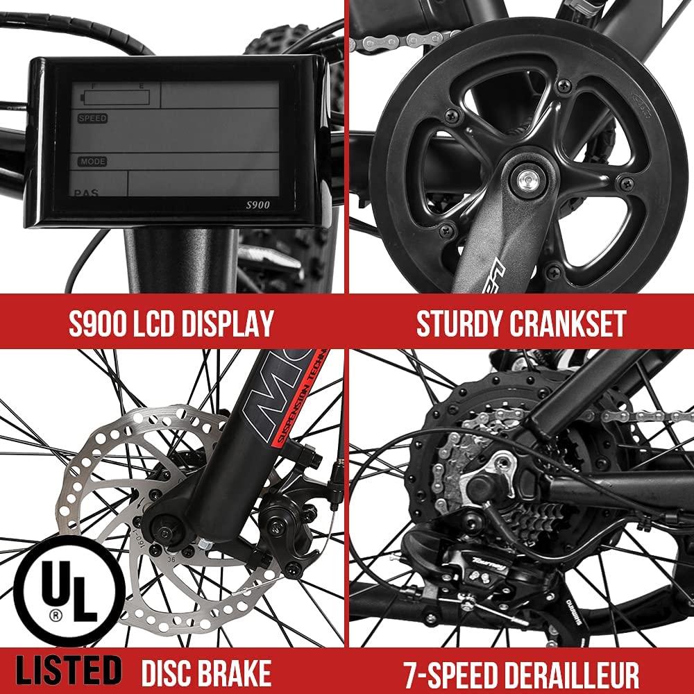 26-inch Wheel 500W 36V Electric Fat Tire Bicycle e-bike Beach Snow City Bike Road Bicycle Cruiser Style