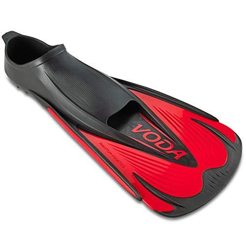 Phantom Aquatics Rapido Boutique Collection Full Foot Fins Bundled with Panoramic View Tempered Glass Lens Mask Fin Snorkel Set