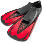 Phantom Aquatics Rapido Boutique Collection Full Foot Fins Bundled with Panoramic View Tempered Glass Lens Mask Fin Snorkel Set