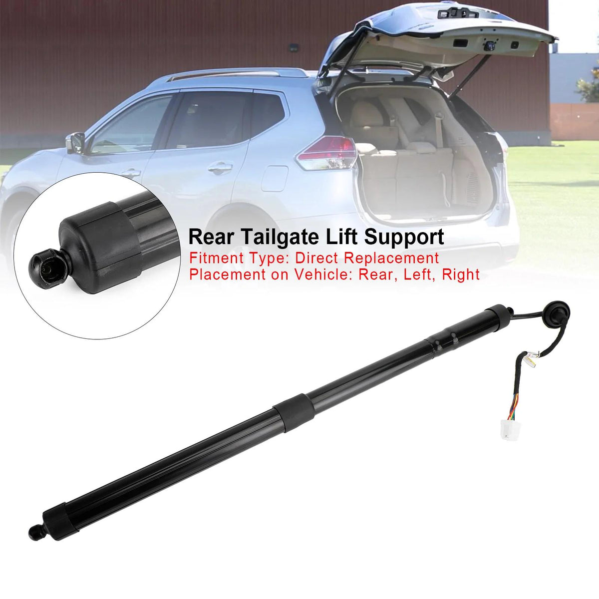 2014-2023 Nissan Rogue S/SL/SV Sport Utility 4-Door 2.5L Rear Tailgate Power Hatch Lift Support W/ Opener 90561-4BA4A 90561-4BA1A Generic