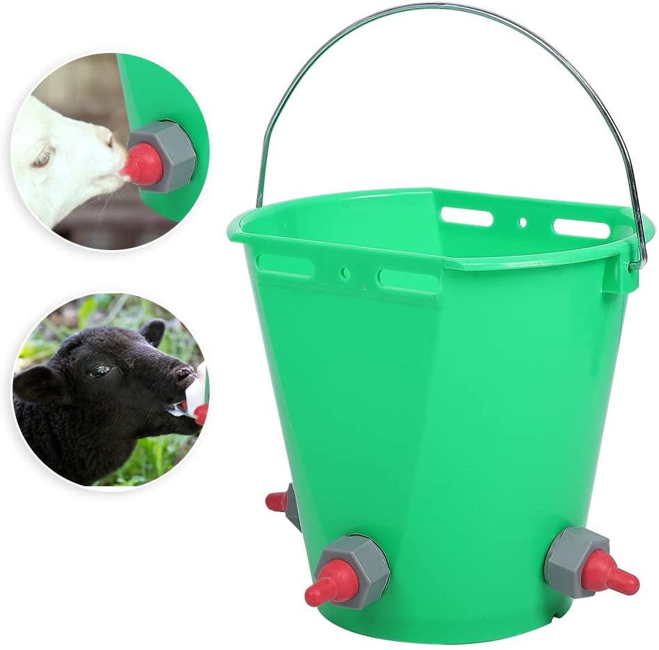 taidda- milk feed bucket, 8l livestock milk feed livestock lamb for cattle calf