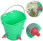 taidda- milk feed bucket, 8l livestock milk feed livestock lamb for cattle calf
