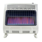 30000 BTU Vent Blue Flame Natural Gas Heater