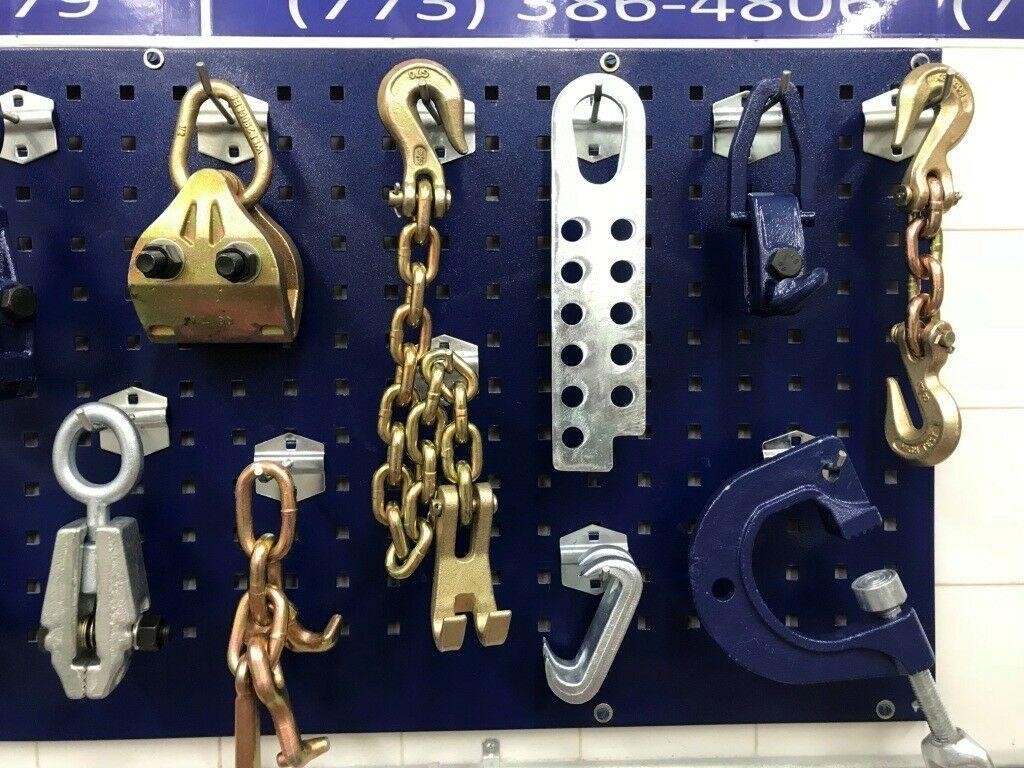 AUTO BODY FRAME MACHINE 16 PIECE TOOLS AND CLAMP CHAIN SET COMBO DEAL