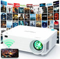 4k native 1080p hd 5g wifi bluetooth home theater projector video cinema 9500lm