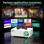 4k native 1080p hd 5g wifi bluetooth home theater projector video cinema 9500lm