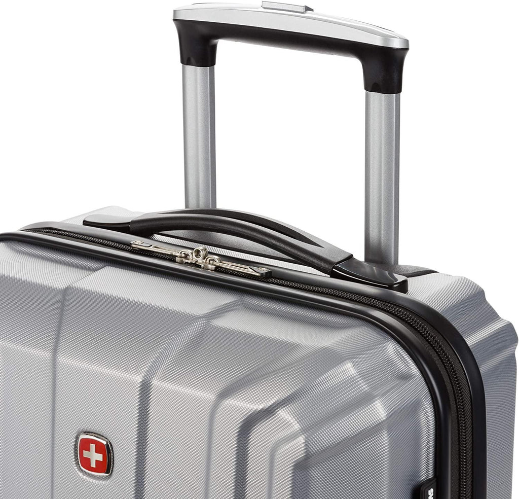 3750 Hardside Expandable Luggage with Spinner Wheels, Silver, Carry-On 20-Inch