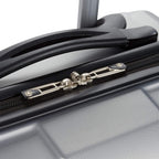 3750 Hardside Expandable Luggage with Spinner Wheels, Silver, Carry-On 20-Inch
