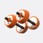 20/40lb Adjustable Dumbbell Weight Set Solid Fitness Dumbbell Set for Home Gym Exercise Training
