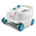 intex 700 gal per hour above ground pool cleaner robot vacuum w/ 21 ft hose