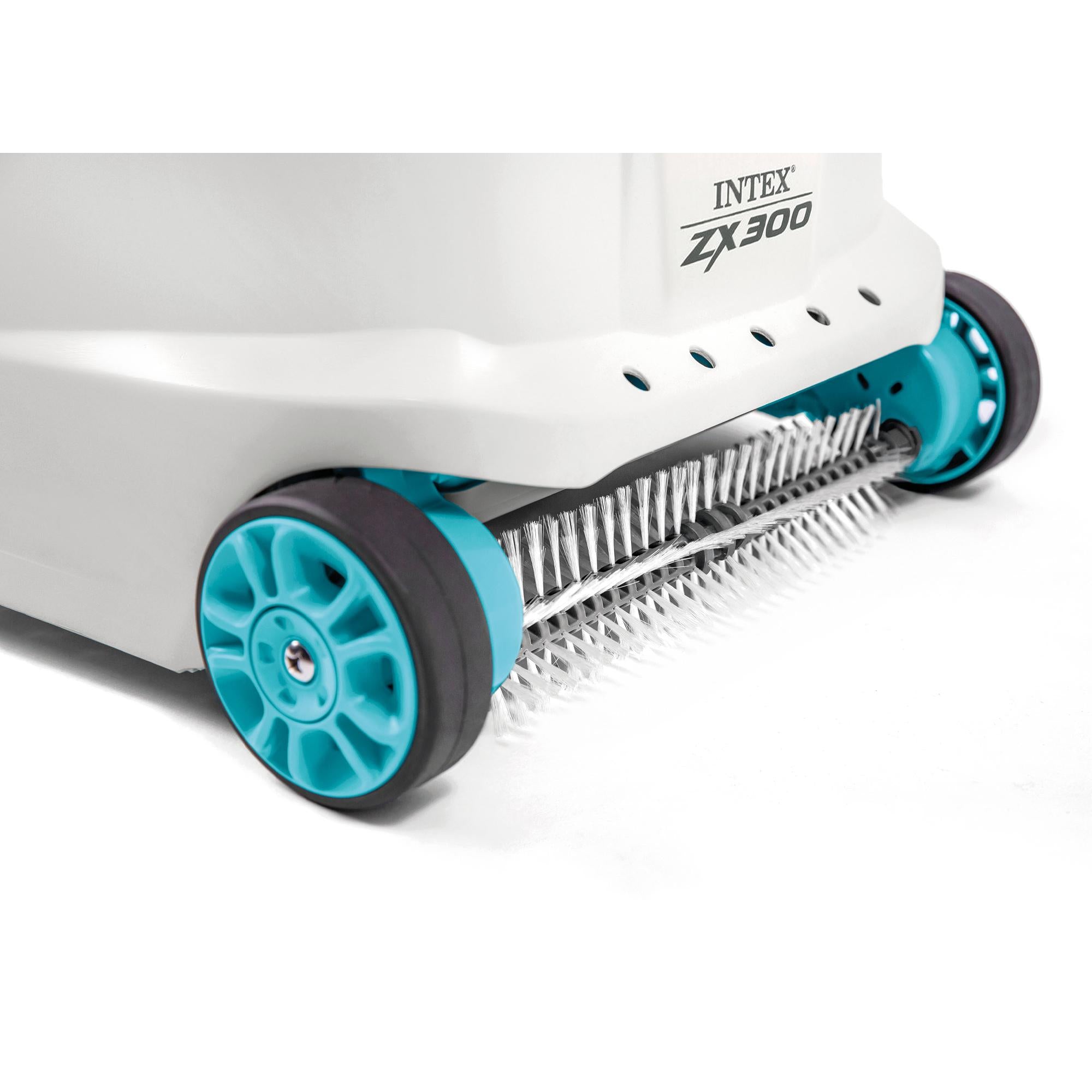 intex 700 gal per hour above ground pool cleaner robot vacuum w/ 21 ft hose