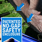 Skywalker Trampolines 15 ft. Round Trampoline with Enclosure in Blue