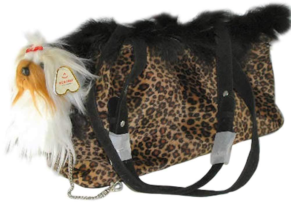 Beau Nouveau - Pet Carrier - Wild Thing Leopard Print - 10 lb