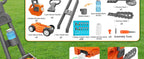 Bubble Lawn Mower for Kids,3-in-1 Bubble Machine Blower Toy Ages 3-8 Oran| Automatic Bubble Blower,10 Solution Packs,Pretend Gardening Play,Push Toy for Toddlers,Summer Outdoor Gift for Boys and Girls