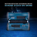 aquabot x2 robotic pool cleaner w/ scrubbing brush, dual filter, &amp; 2 yr warranty