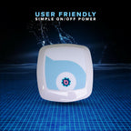 aquabot x2 robotic pool cleaner w/ scrubbing brush, dual filter, &amp; 2 yr warranty