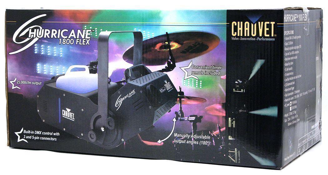 Chauvet HURRICANE H-1800 FLEX Fog / Smoke Machine H1800 Speaker