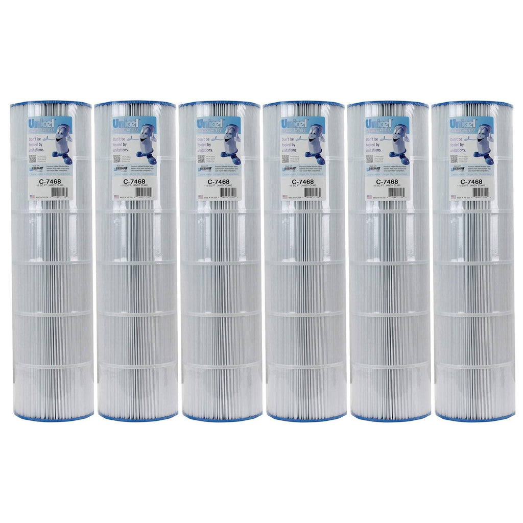 unicel c-7468 fc-0810 swimming pool filter replacement cartridge cl460 (6 pack)