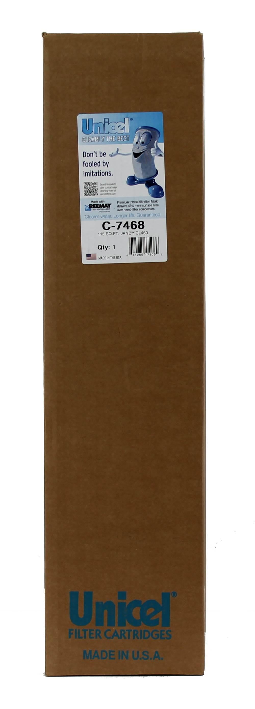 unicel c-7468 fc-0810 swimming pool filter replacement cartridge cl460 (6 pack)