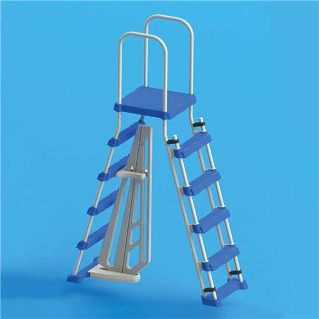 Swimline 48" Above Ground A-Frame Pool Ladder - Blue