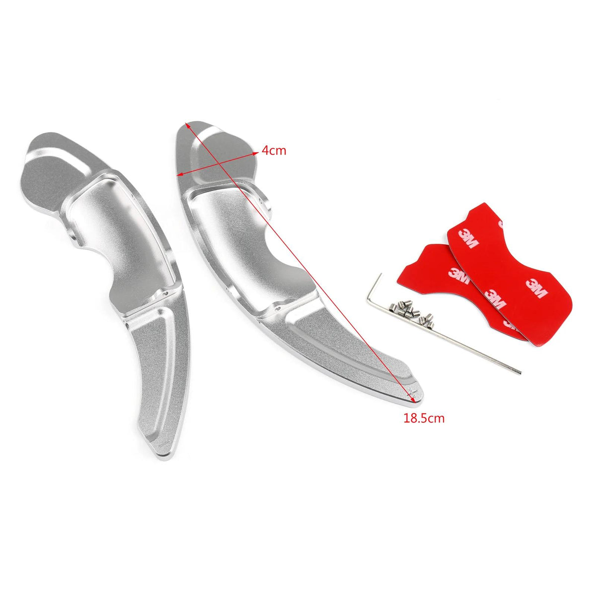 1Pair Steering Wheel Shift Paddle Blade Shifter Extension for Lexus IS 2013-2016 Generic