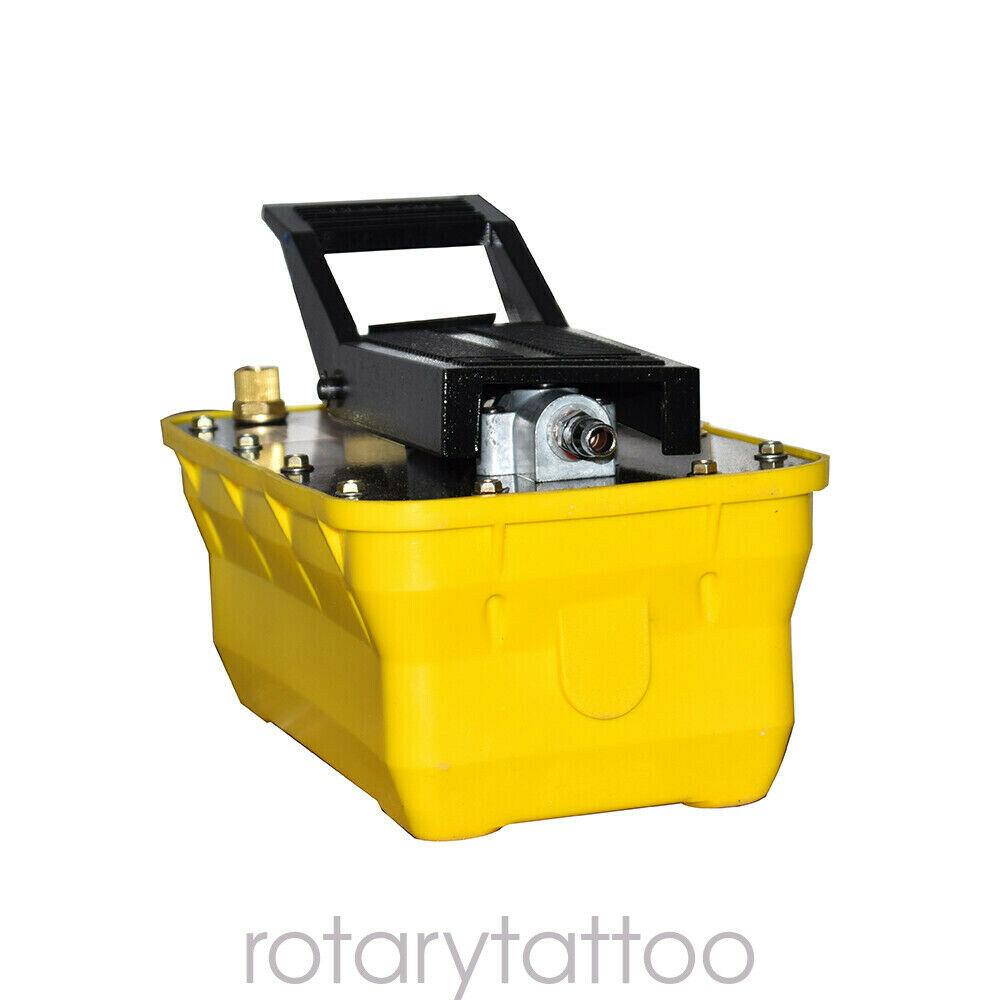 10000PSI Air Hydraulic Foot Pedal Pump Auto Body Frame Machine Pneumatic 2.3L US