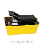 10000PSI Air Hydraulic Foot Pedal Pump Auto Body Frame Machine Pneumatic 2.3L US
