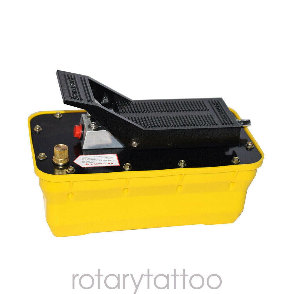 10000PSI Air Hydraulic Foot Pedal Pump Auto Body Frame Machine Pneumatic 2.3L US