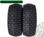 15x6.00-6 Lawn Mower Tire and Wheel Front Tire Compatible with    Riding Mowers Lawn Tractors