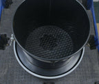 Pig Safe Waste Open Head Drum Funnel w/ Latching Lid & Coarse Screen