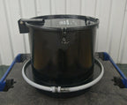 Pig Safe Waste Open Head Drum Funnel w/ Latching Lid & Coarse Screen