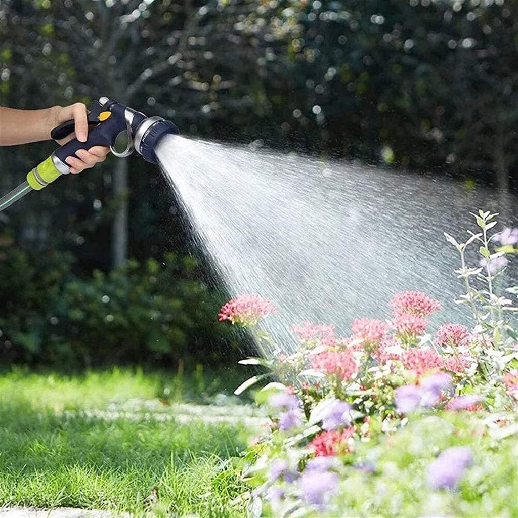 HMBB Garden Hose Nozzles, Garden Hose Spray Gun High Pressure Spray Garden Hose Spray Sprinkler Heavy Duty Metal Spray Nozzle Hose Signature Garden Heavy-Duty Nozzle