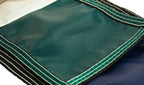 18'x36' inground rectangle swimming pool winter safety cover green mesh 12 year