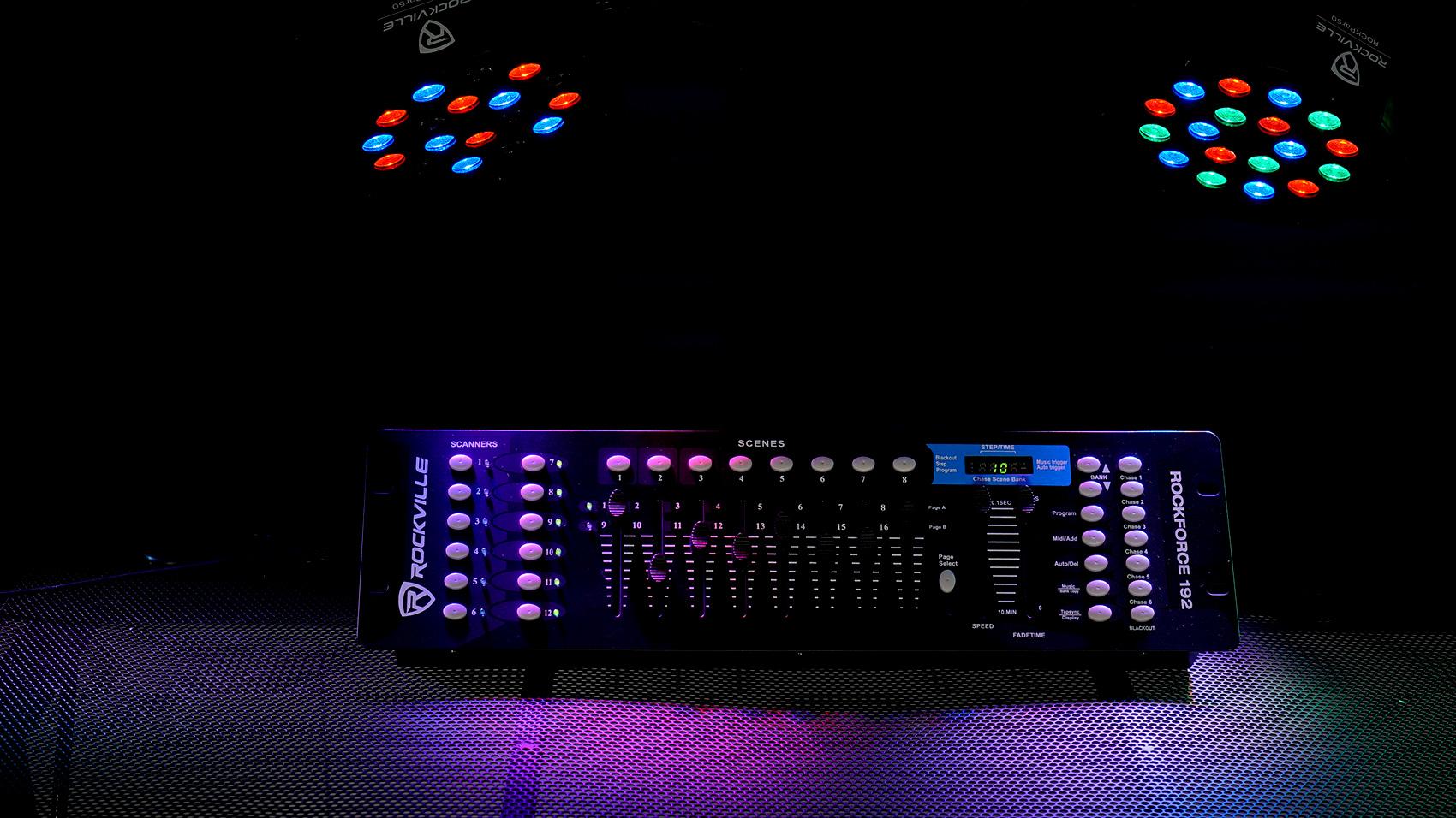 Chauvet Hurricane Haze 4D DMX Water Based Hazer Machine w/Remote+DMX Controller