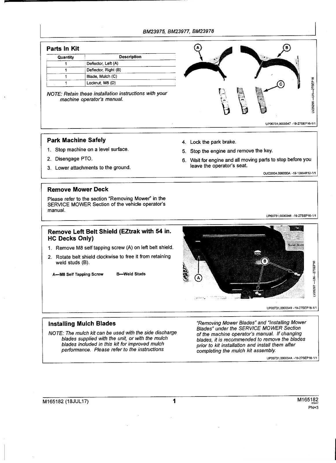 60" Mulching Kit BM23978
