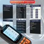 OBD2 Car Scanner Diagnostic Scan Tool, Professional Mechanic Vehicle Fault Code Reader,Auto Read Fault Code Check Engine Light For OBDII Protocol Cars
