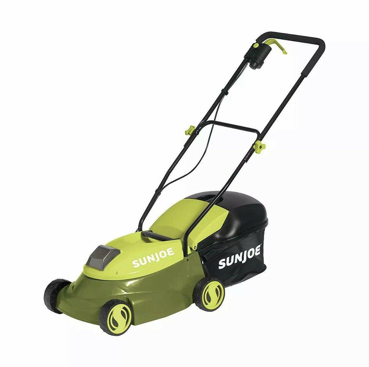 14-Inch Cordless Lawn Mower w/Brushless Motor, Green NEW