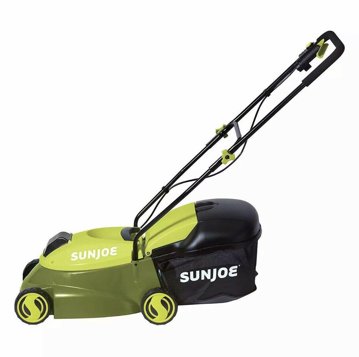 14-Inch Cordless Lawn Mower w/Brushless Motor, Green NEW