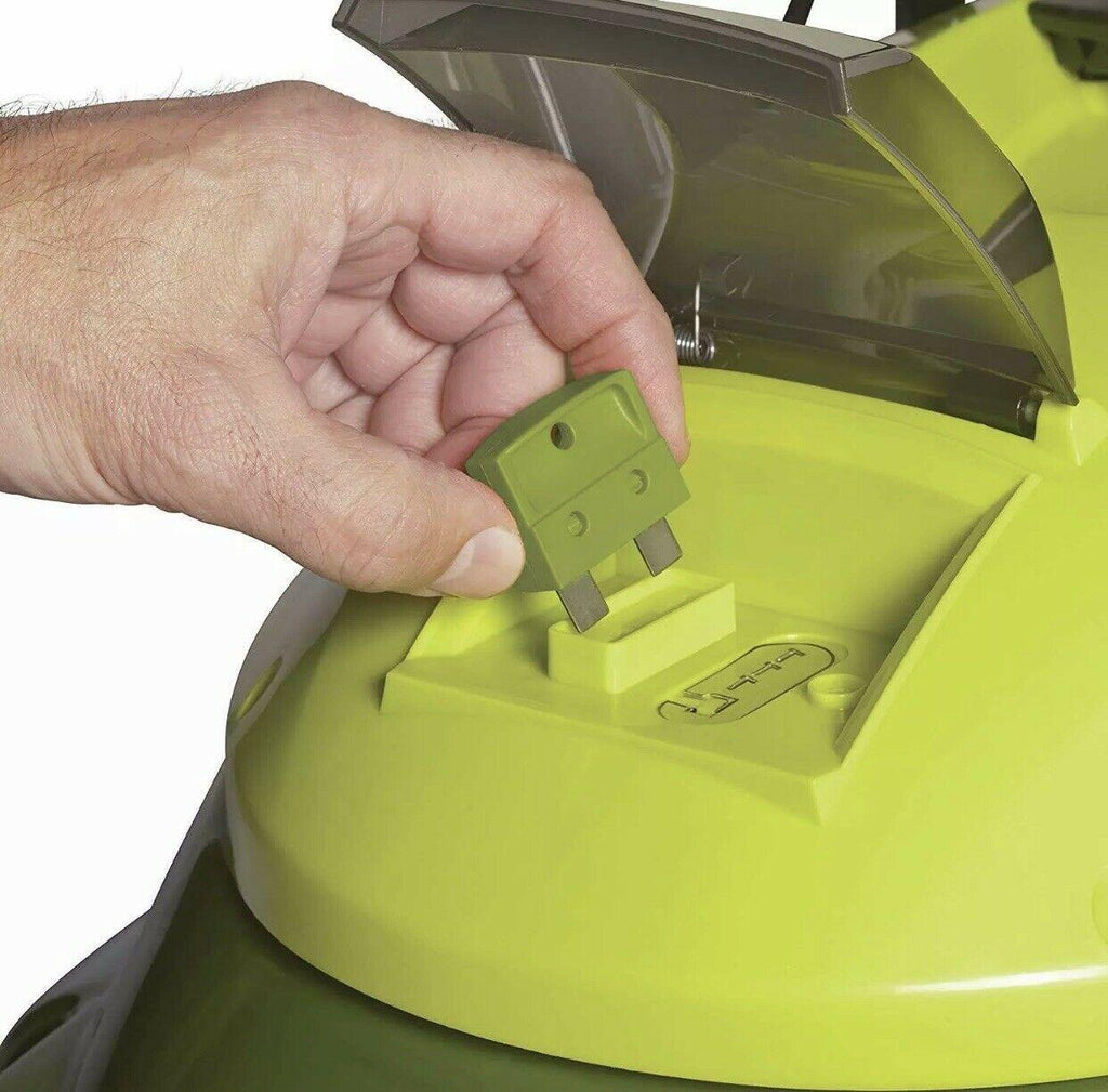 14-Inch Cordless Lawn Mower w/Brushless Motor, Green NEW