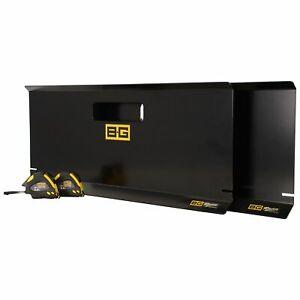 B-G Racing Aluminium Wheel Toe Measuring Plates With Magnetic Tapes - Pair