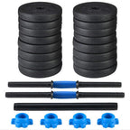 Yohome Adjustable Weights Dumbbells Set Weights Set with Connecting Rod 50KG