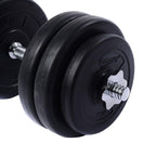 66 lbs Adjustable Cap Gym Weight Dumbbell Set