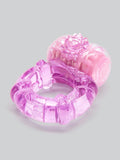 BASICS Vibrating Waterproof Cock Ring, Purple