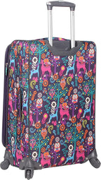 Luggage Set 4 Piece Suitcase Collection With Spinner Wheels For Woman (Wildwoods)